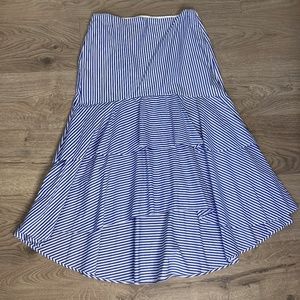 Banana Republic High Low Ruffle Skirt - size 16